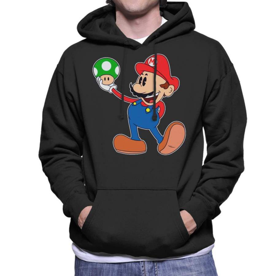 Super Mario My Mushroom Men’s Hooded Sweatshirt