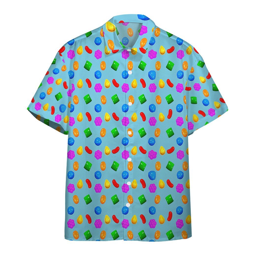 Candy Crush Saga All Over Printed Hawaiian Shirt Ha9387