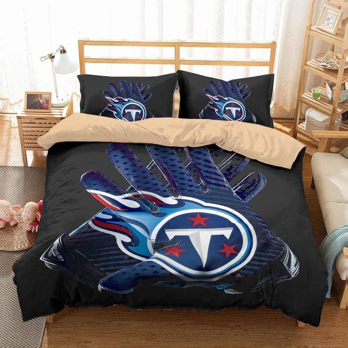 3D Tennessee Titans Duvet Cover Bedding Set