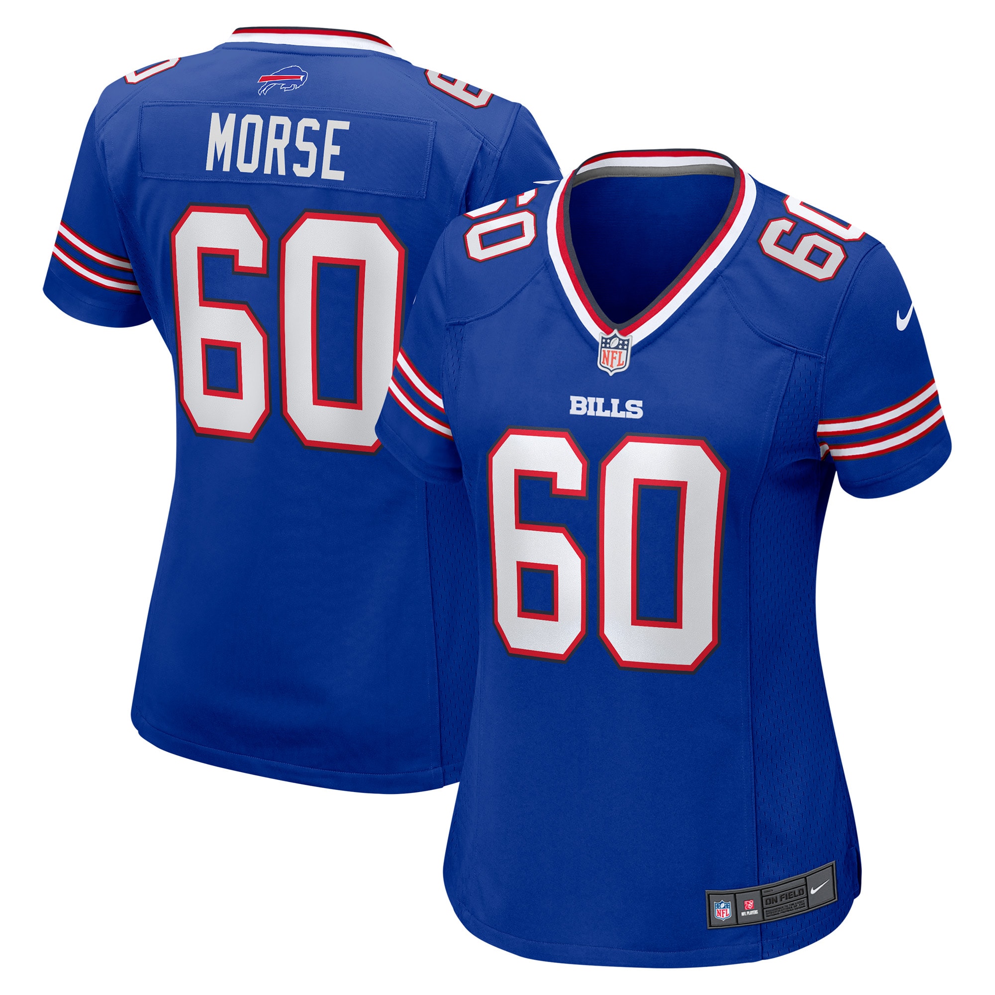 Women’s Buffalo Bills Mitch Morse Royal Game Jersey