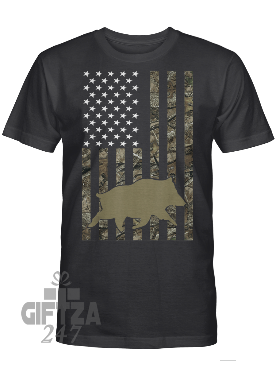 Hog Hunting Shirts For Men Women Wild Boar Pig Hunter