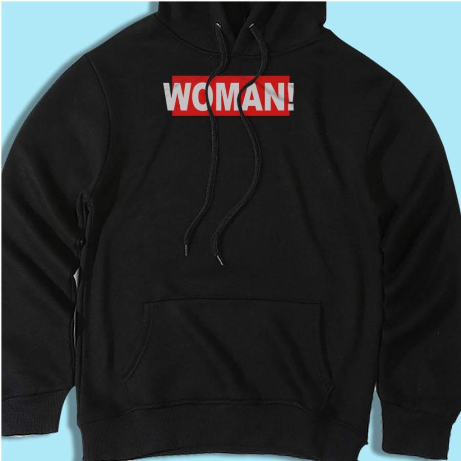 Woman Red Box Men’S Hoodie