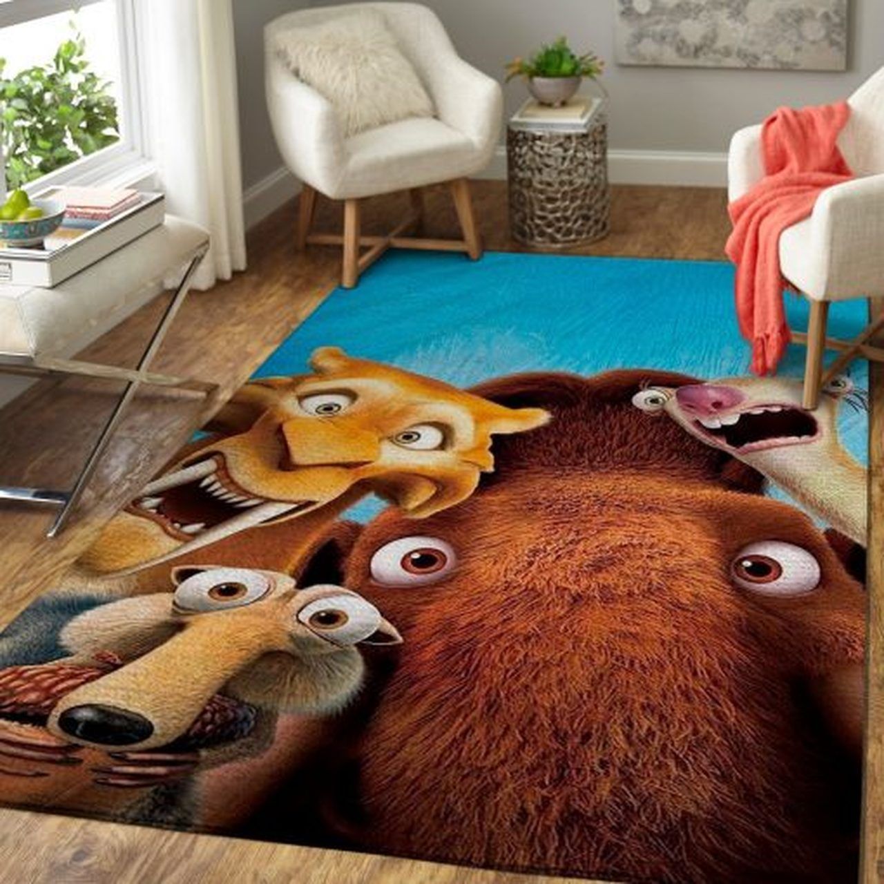 Ice Age Movie Area Rugs Living Room Carpet Floor Decor The US Decor