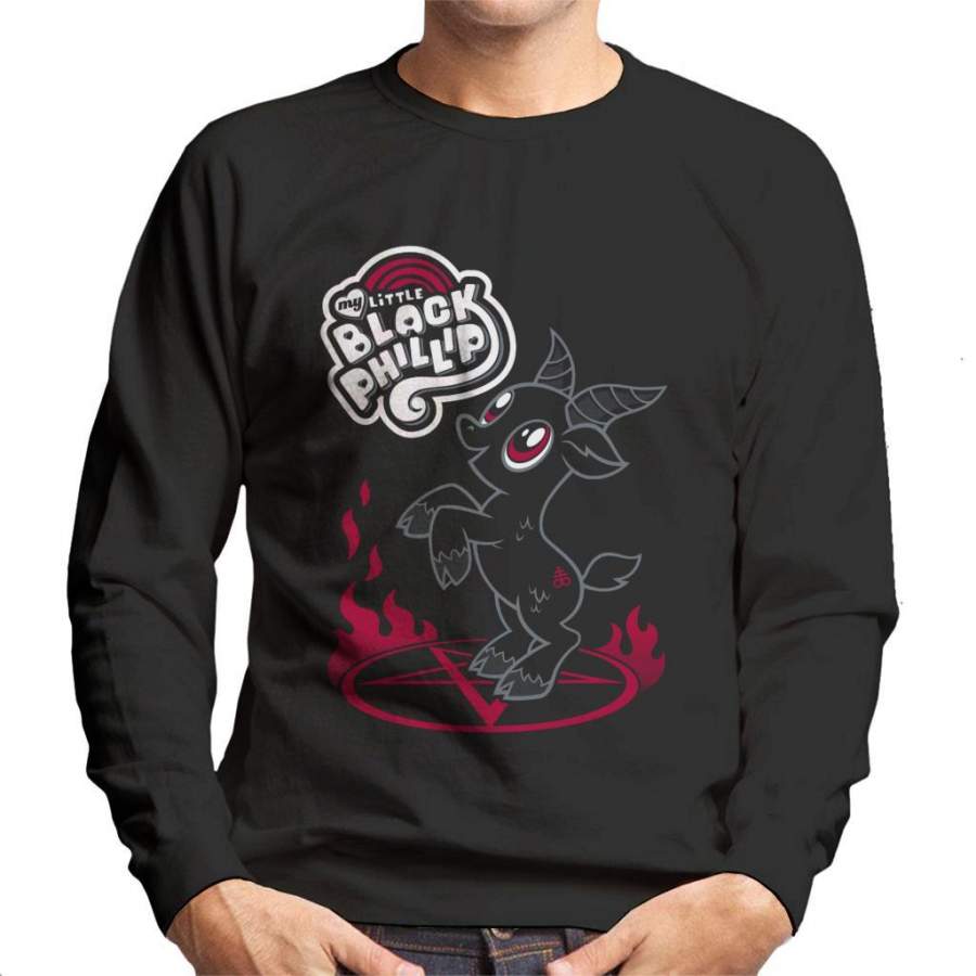 The Witch My Little Black Phillip Pony Mix Men’s Sweatshirt