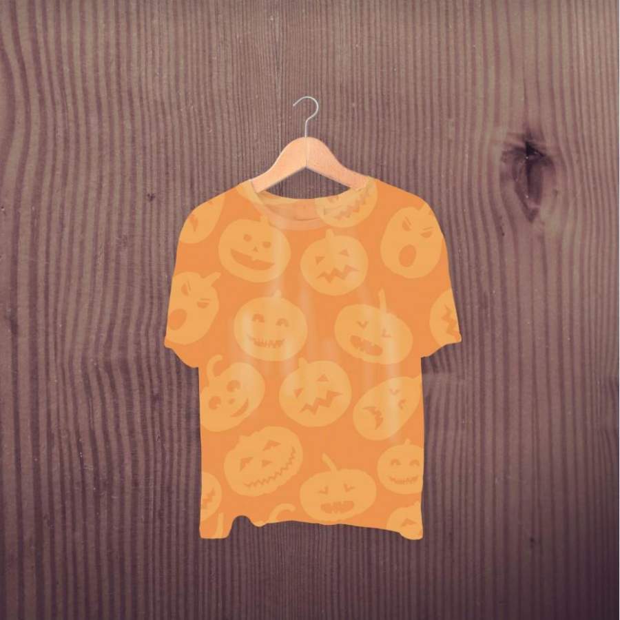 3D All Over Printed Halloween Pumpkin Shirts