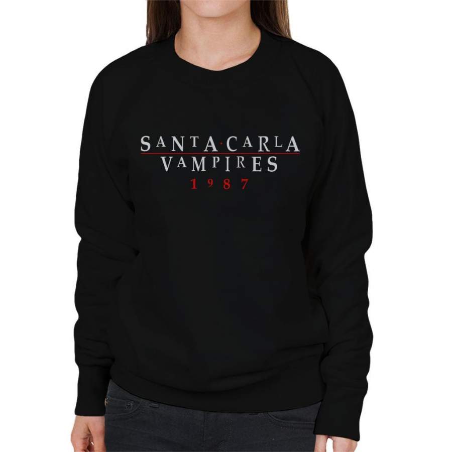 Santa Carla Vampires 1987 Lost Boys Women’s Sweatshirt