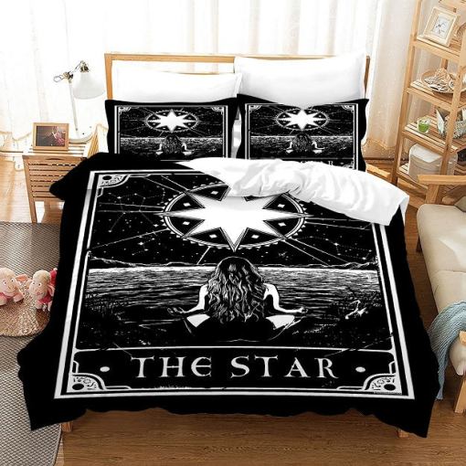 Tarot The Star 9 Duvet Cover Pillowcase Home Decor 3D Bedding Set 2648