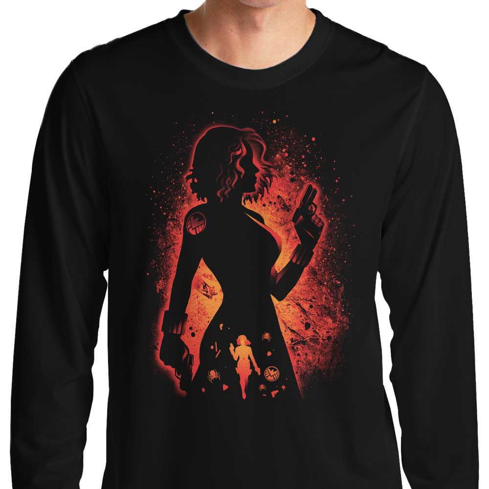 The Charming Black Widow – Long Sleeve T-Shirt