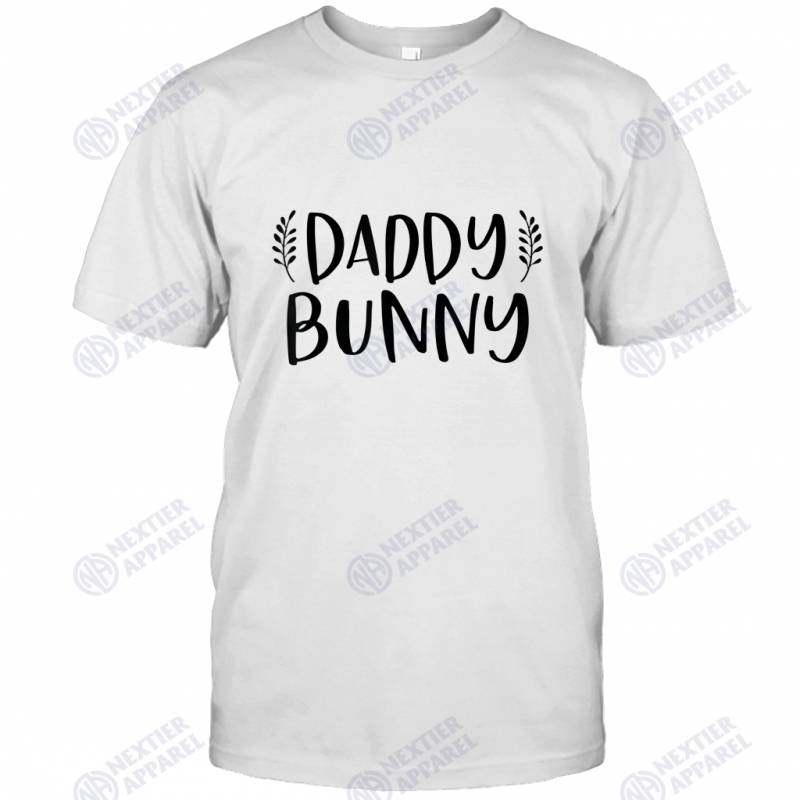 Mens Easter Pregnancy Announcemen Daddy Bunny Baby Reveal T-shirt