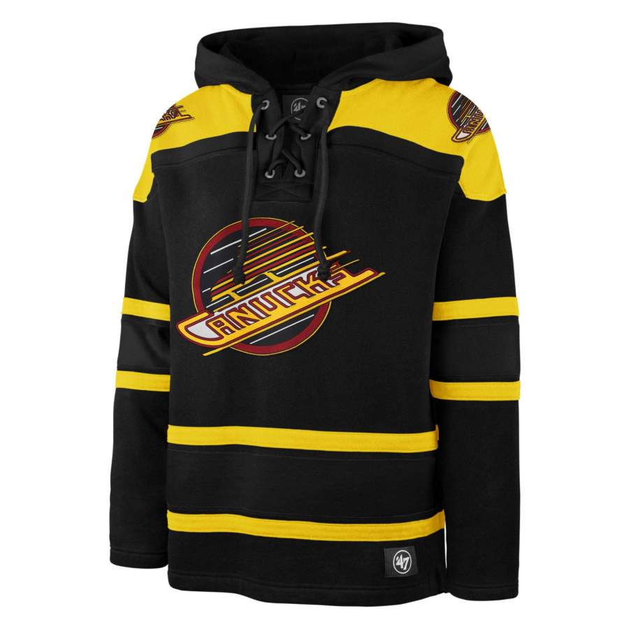 Vancouver Canucks Vintage Superior ’47 Lacer Hoodie Unisex 3D All Over Print