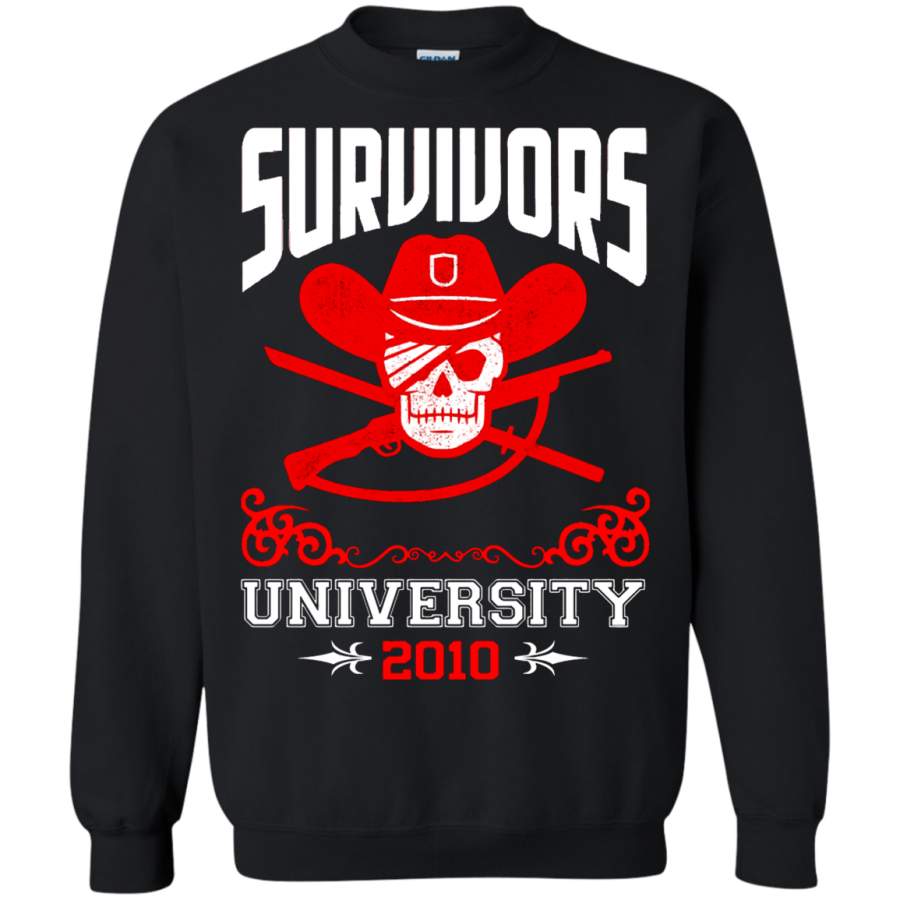 AGR Survivors University 2010 The Walking Dead Sweatshirt