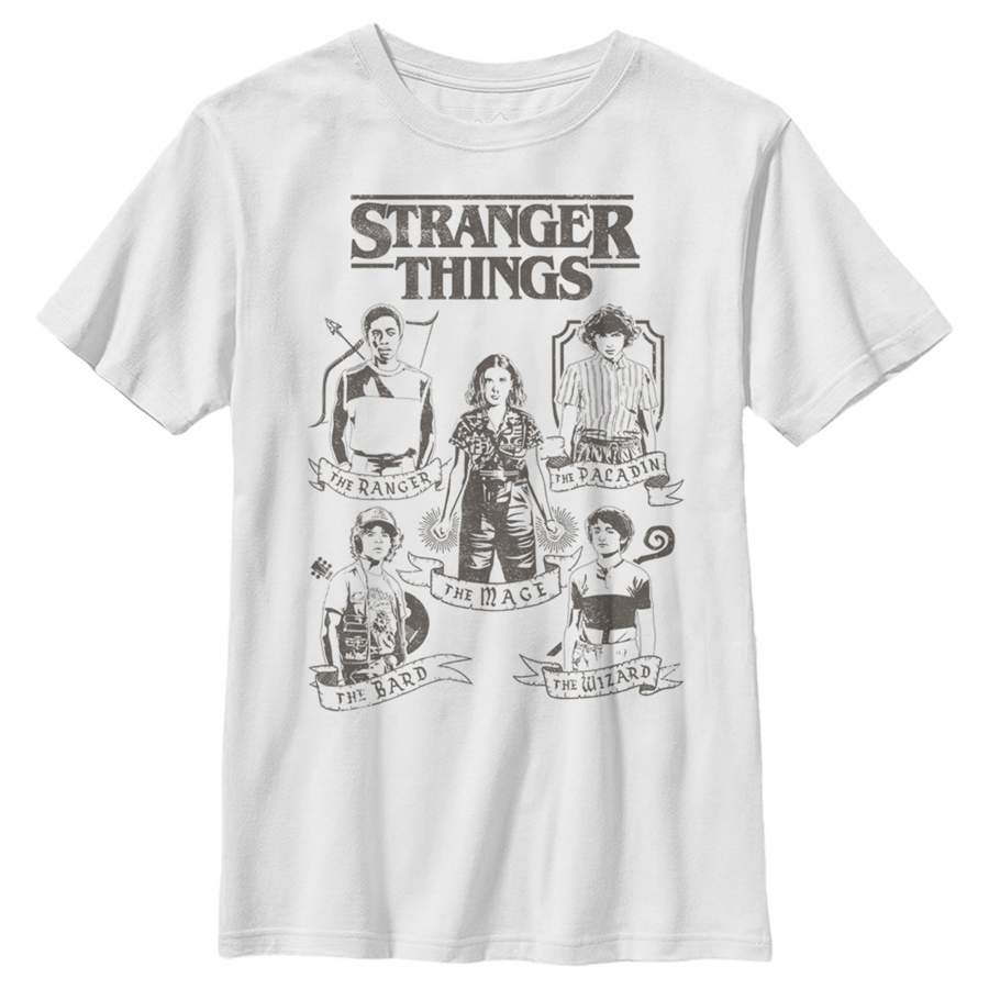 Stranger Things Boy’s Group Shot Classes  T Shirt