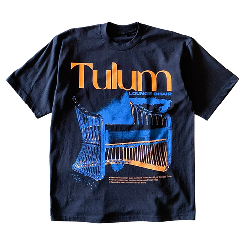 Tulum Chair Tee Shirt Outfit  For Men  For Women