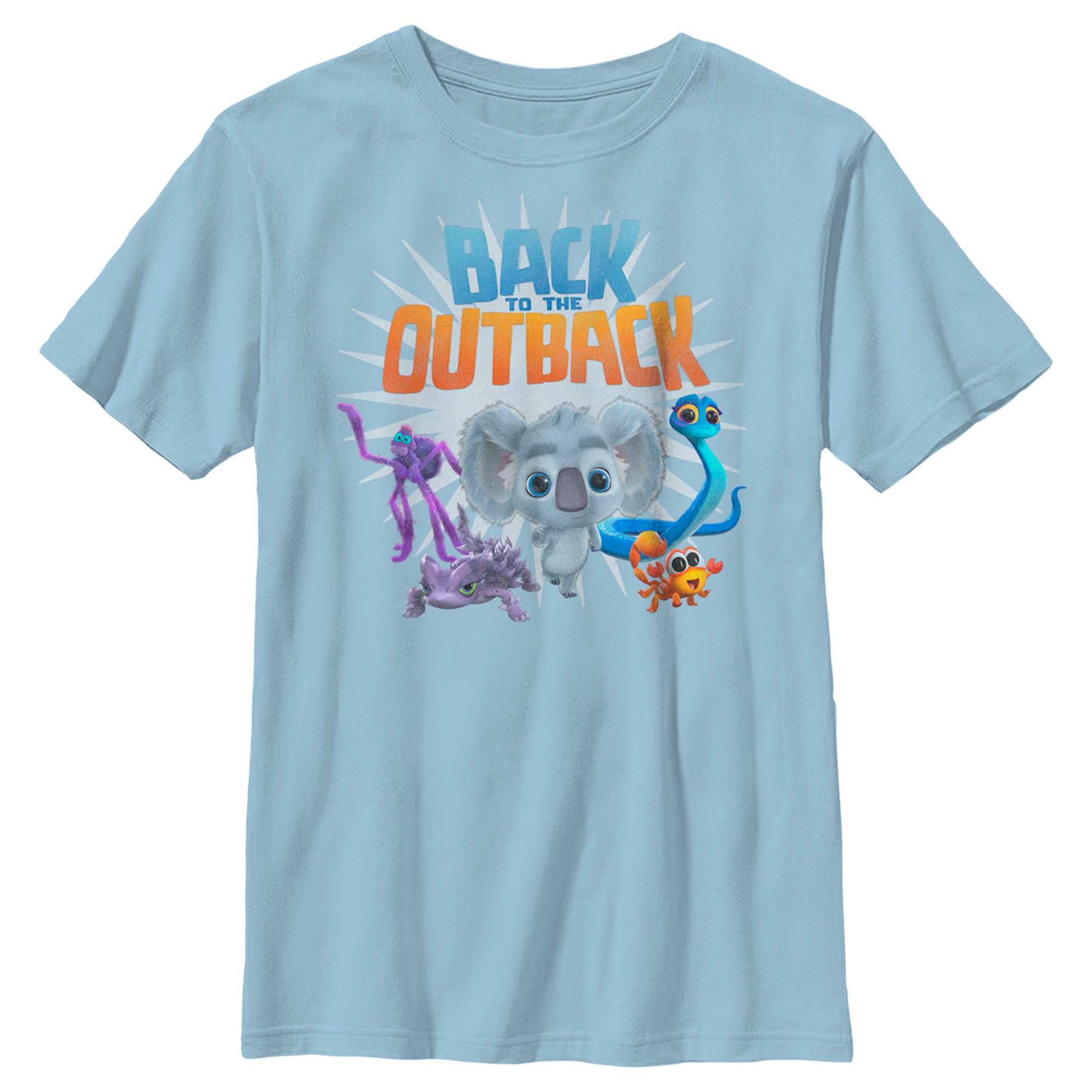 Boy’S Back To The Outback Pretty Boy And Friends Logo T-Shirt