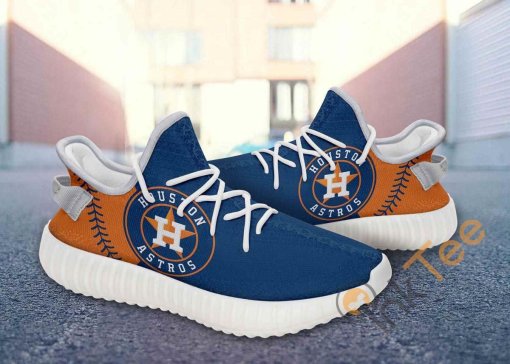 Astros Custom Shoes Personalized Name Yeezy Sneakers