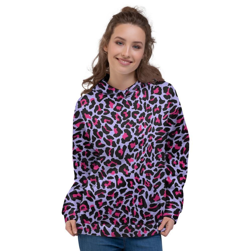 Neon Leopard Women’S Hoodie