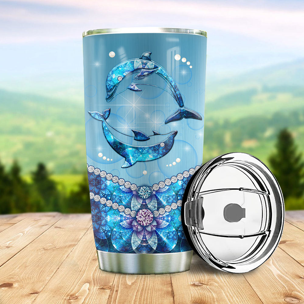 Dolphin Jewelry Style Htqz2508105Z Stainless Steel Tumbler