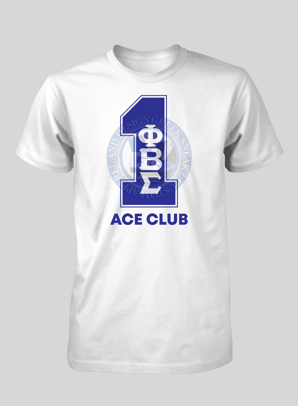 Phi Beta Sigma Line Number T-Shirt (White)