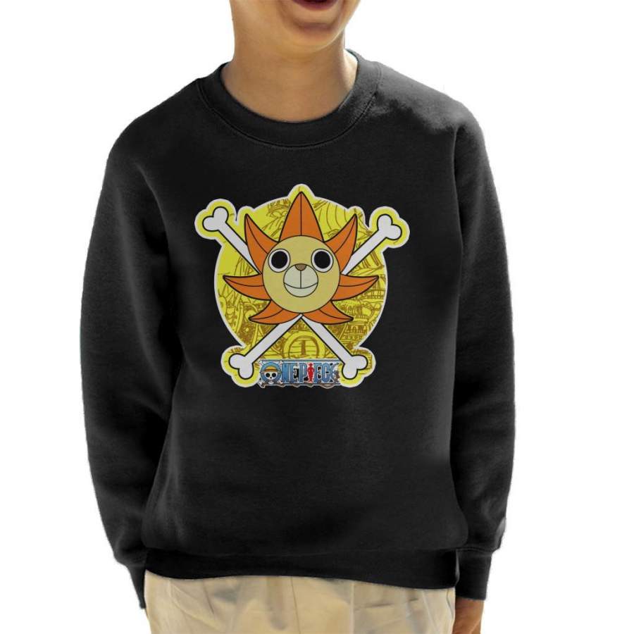 One Piece Thousand Sunny Figurehead Kid’s Sweatshirt