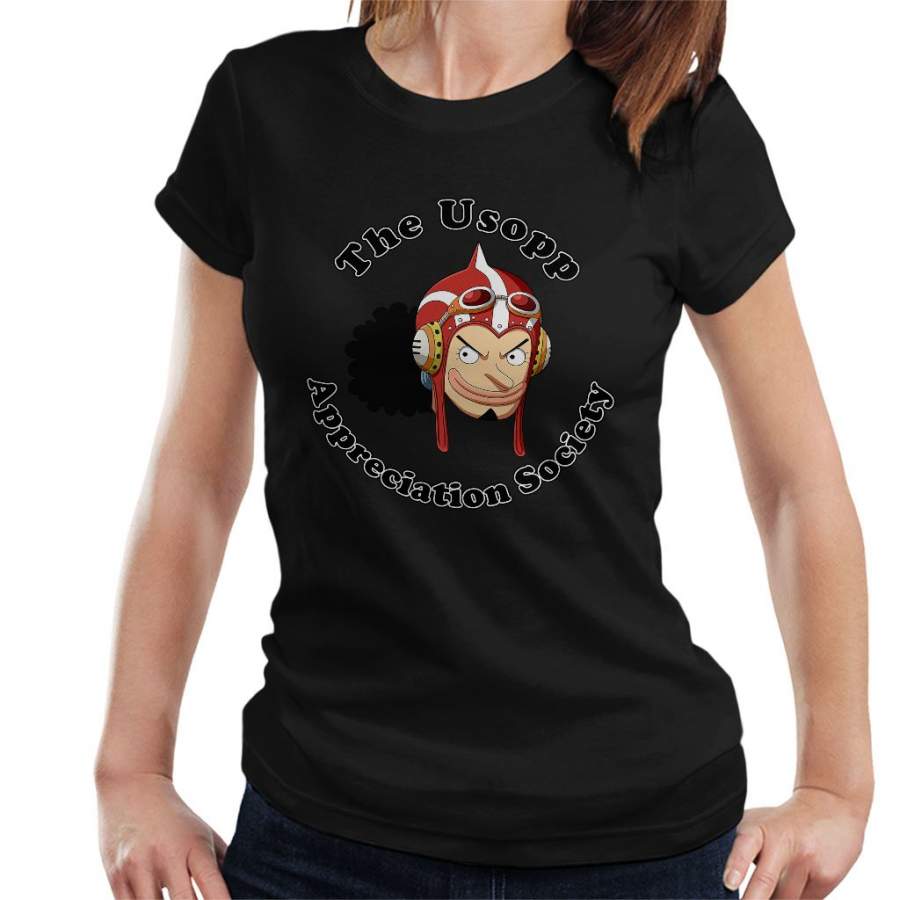 The Usopp Appreciation Society One Piece Women’s T-shirt