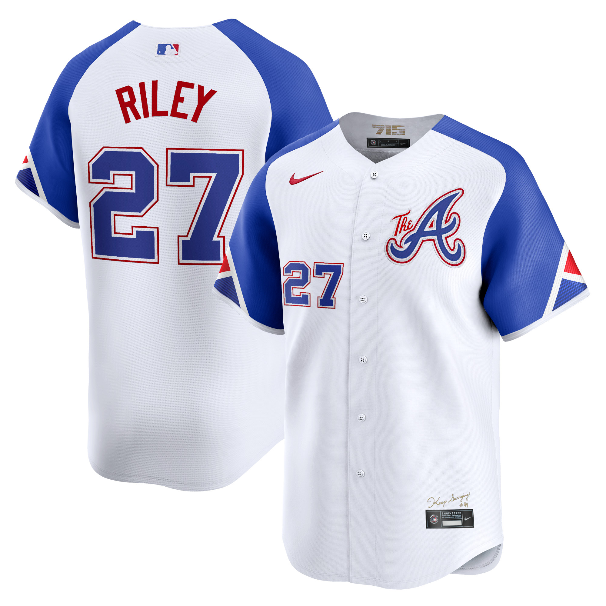 Austin Riley Atlanta Braves City Connect Limited Player Jersey – White