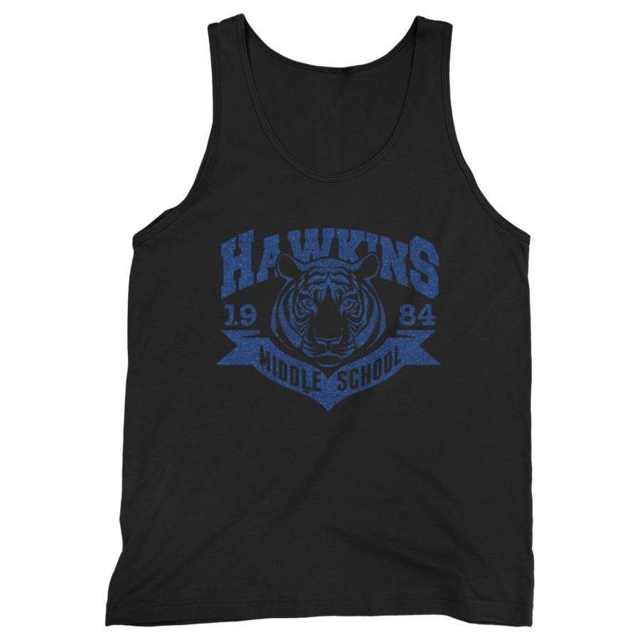 Hawkins Middle School Starnger Things Man’s Tank Top