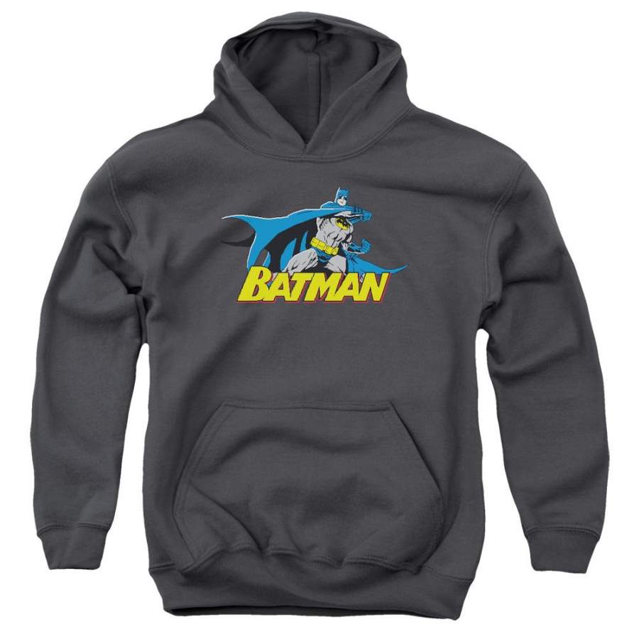 Batman – 8 Bit Cape Youth Pull Over Hoodie