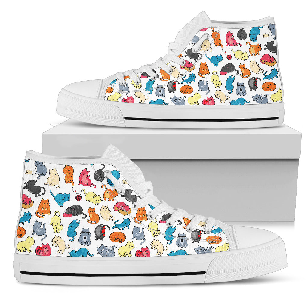 Colorfuls Cats Women'S High Top - ReadingLLC