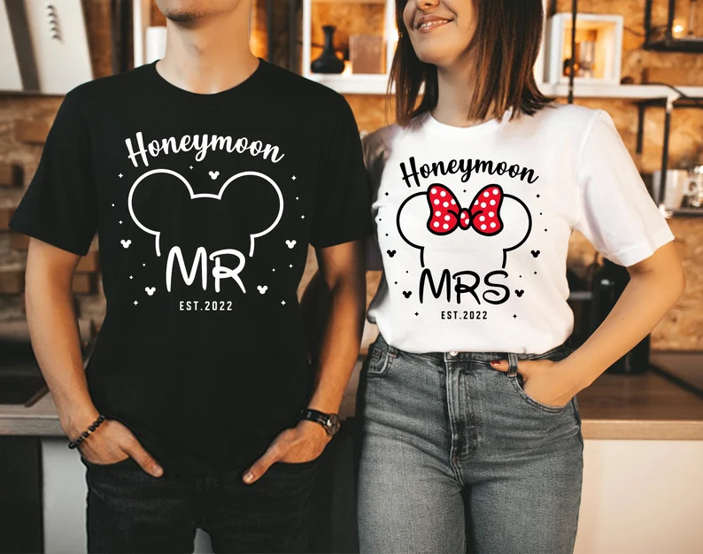 Copy Of Honeymoon Shirts For Couple Mr And Mrs