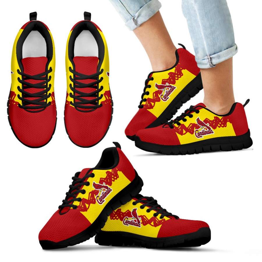 Doodle Line Amazing St. Louis Cardinals Sneakers