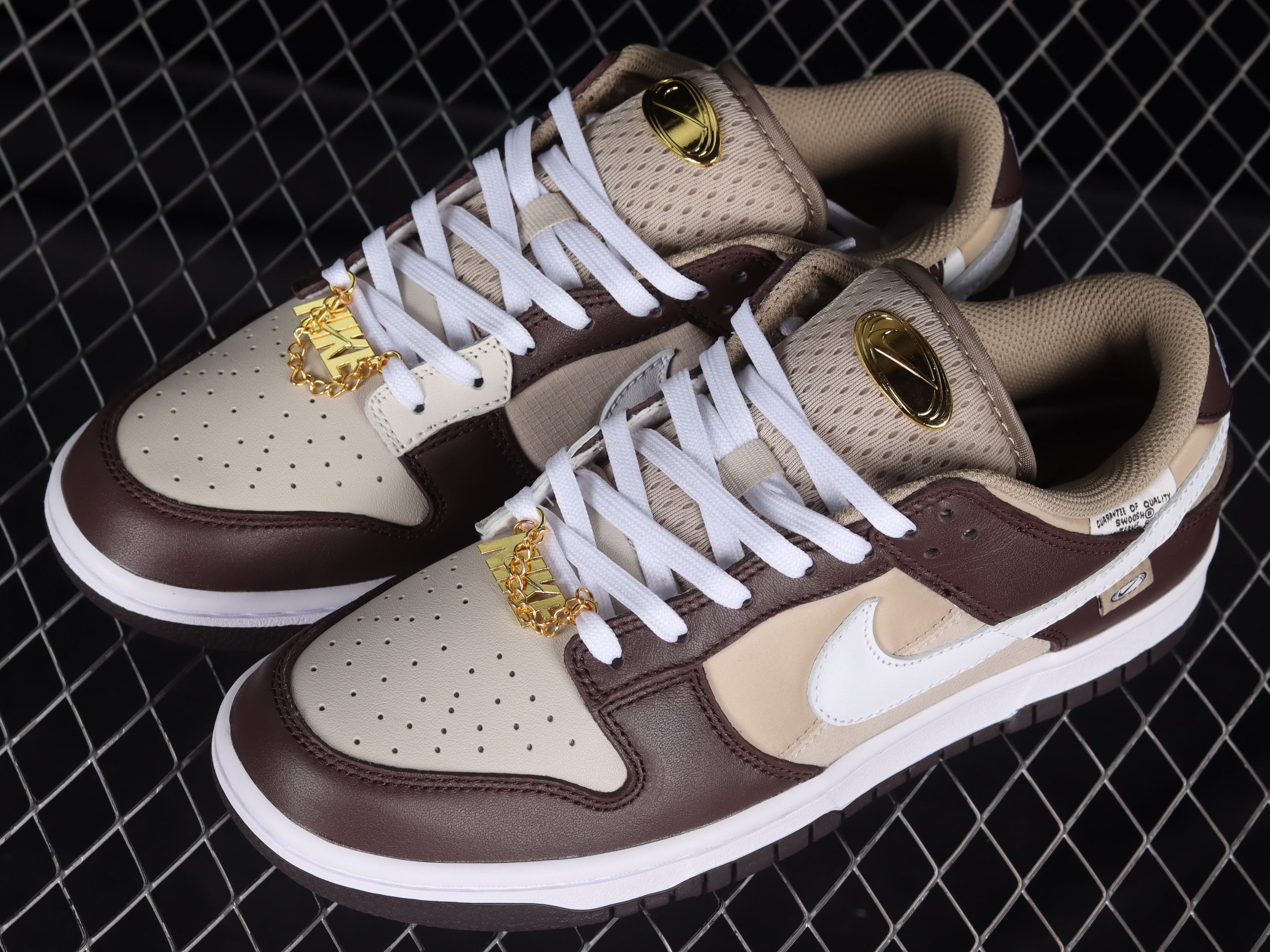 Nike Dunk Low Brown Basalt Shoes Sneakers, Women SNK546826857