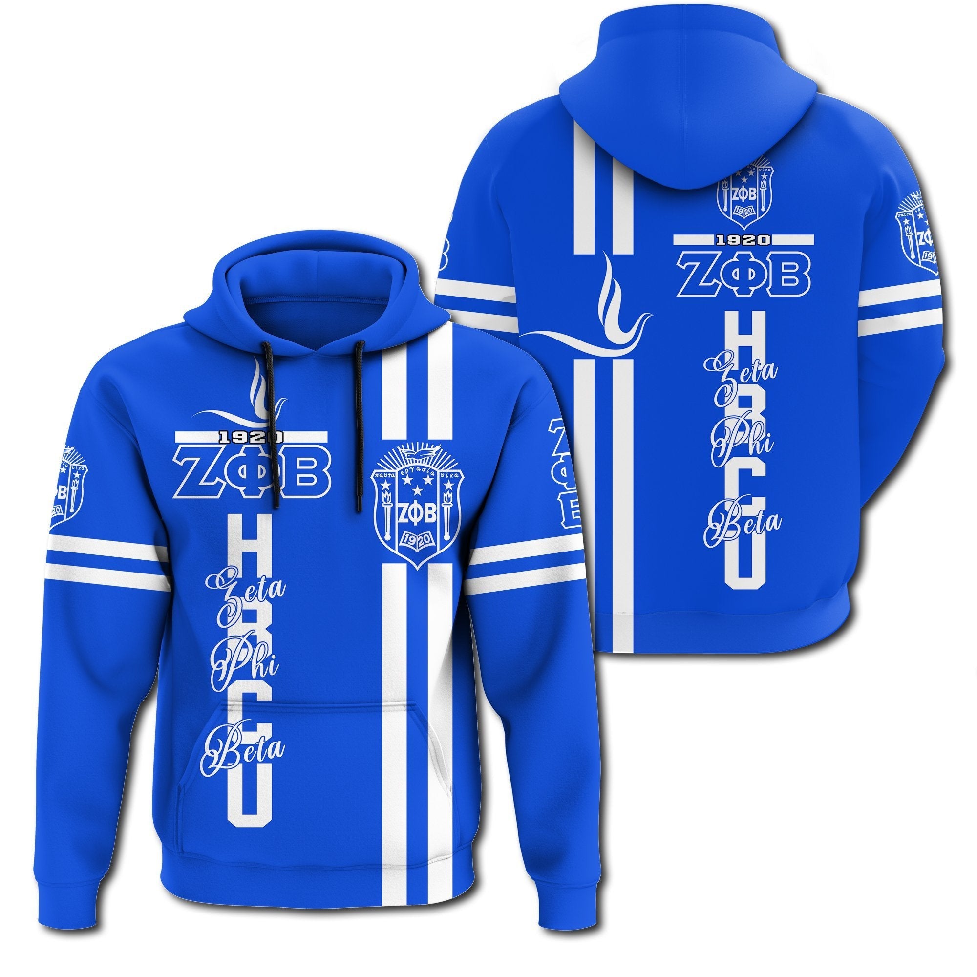 Sorority Hoodie – Hbcu Zeta Phi Beta Dove Hoodie