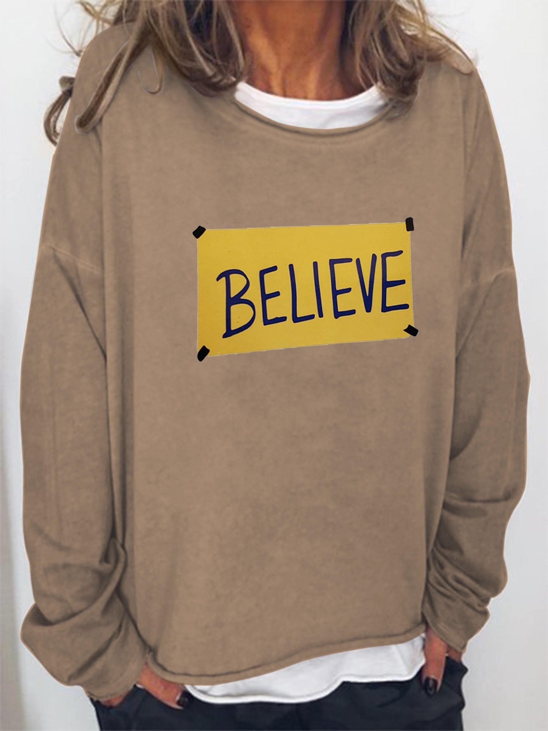 Women’S Believe Ted Lasso Sweatshirt