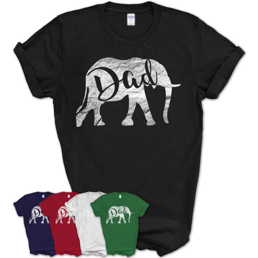 Mens Dad Elephant Shirt – Teezou Store