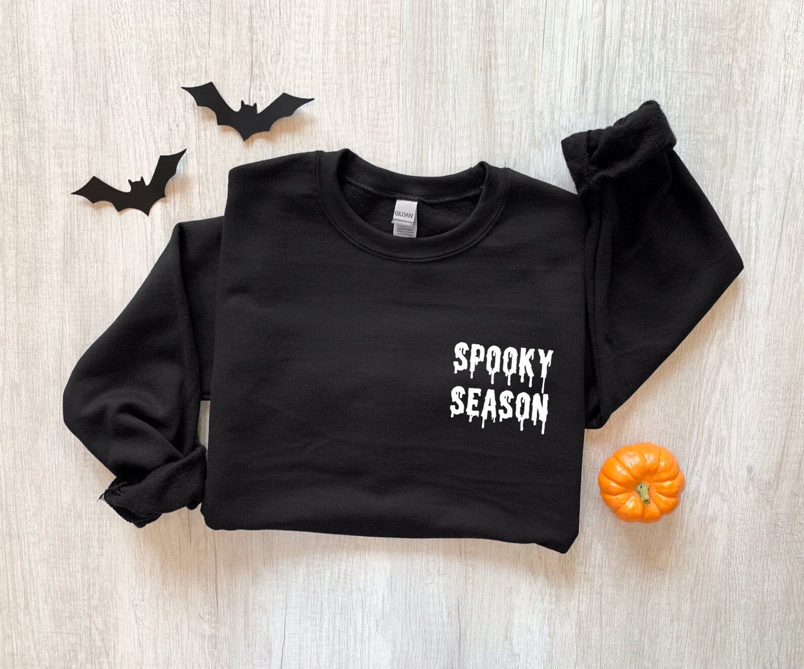 Halloween Embroidered Halloween Sweatshirt 2D Crewneck Sweatshirt All Over Print Sweatshirt For Women Sweatshirt For Men Sws3375