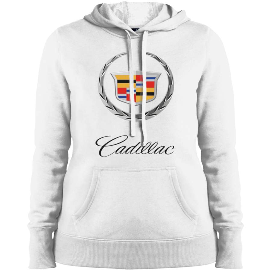 AGR Cadillac Logo Ladies’ Pullover Hooded Sweatshirt