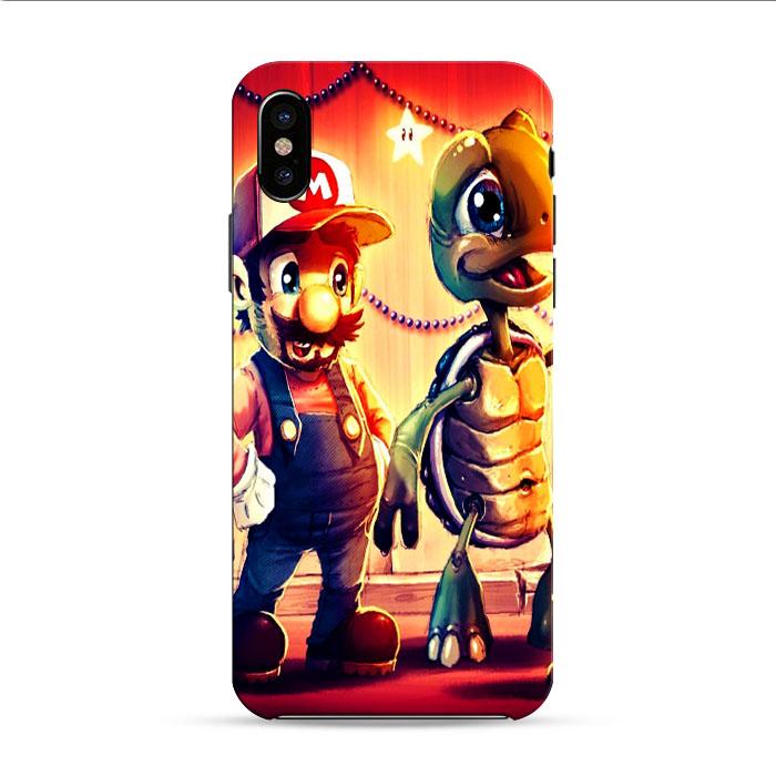 Super Mario And Koopa iPhone XS 3D Case