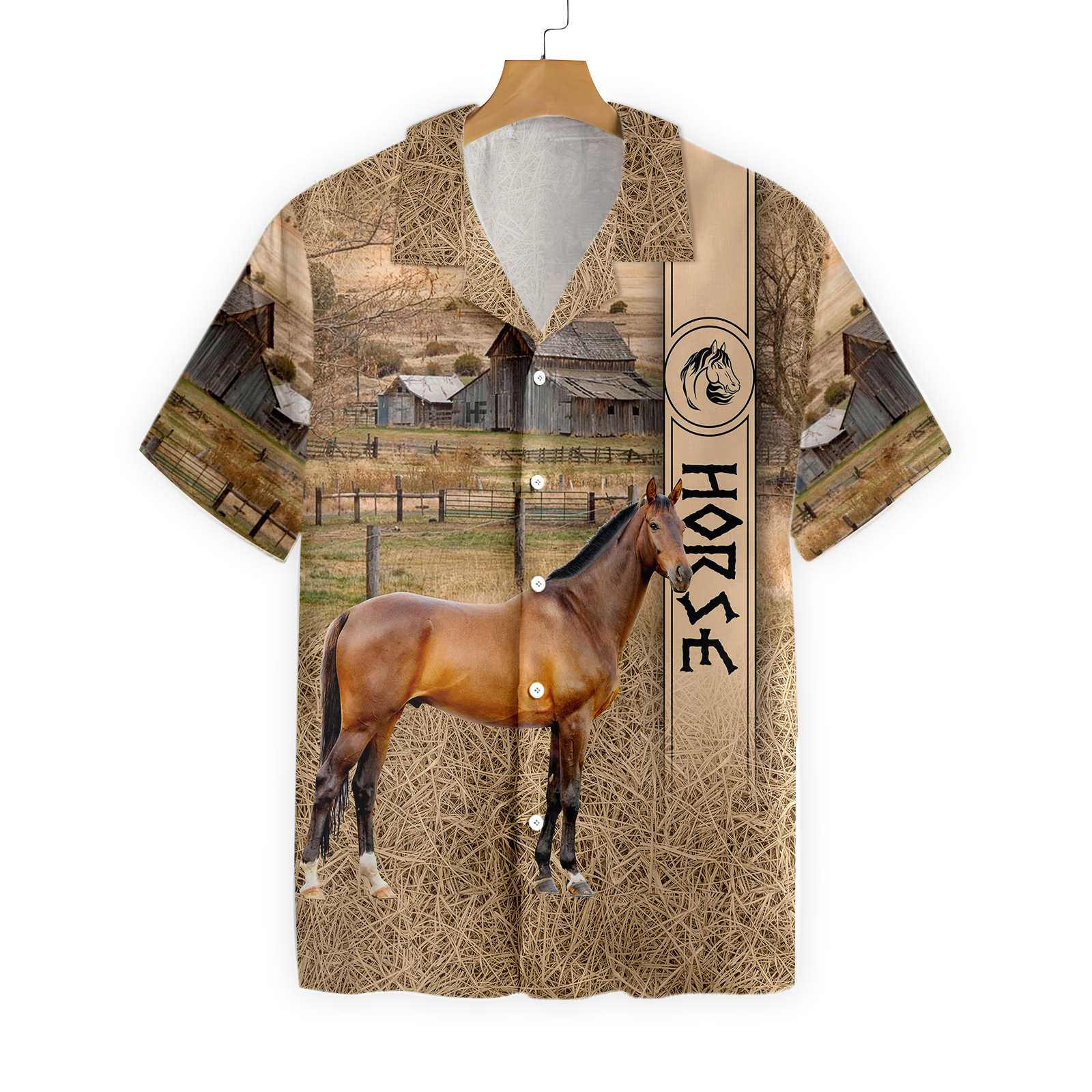 Horse On The Farm Hawaii Shirt Ha2665