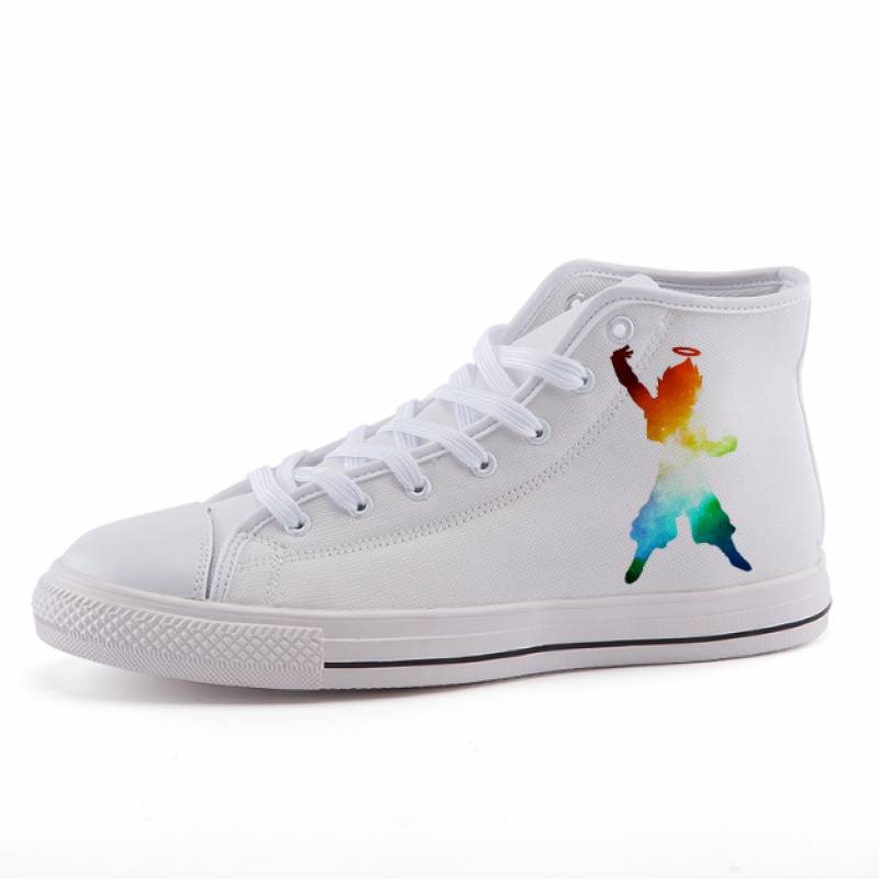 Dragon Ball Gotenks Rainbow Dope Art Sneaker Shoes