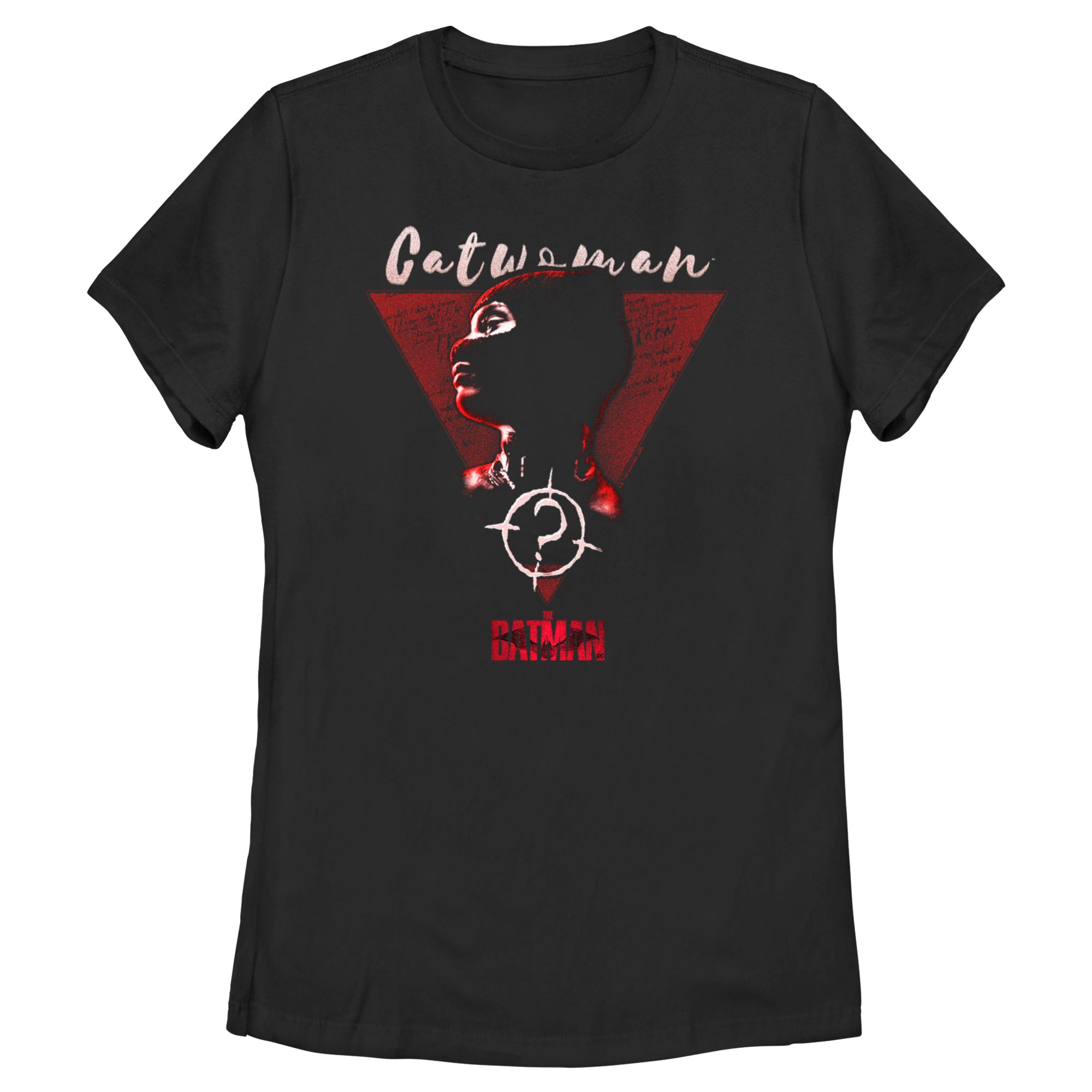 Women’S The Batman Catwoman Poster T-Shirt