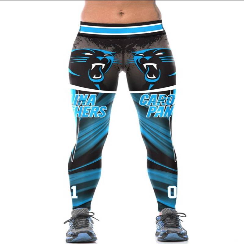 Carolina Panthers 3D Leggings #2