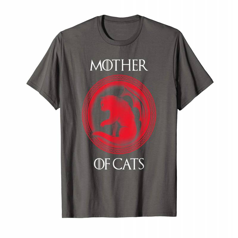 Cat Shirt Mother Of Cats T-shirt Cat Kitten Mom Lovers Gift T-shirt