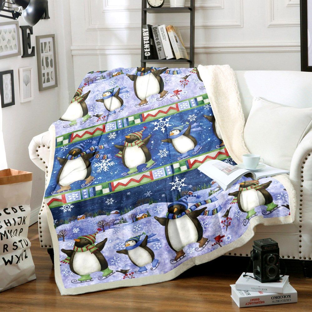 Penguin Tt2511083Tt Sherpa Fleece Blanket