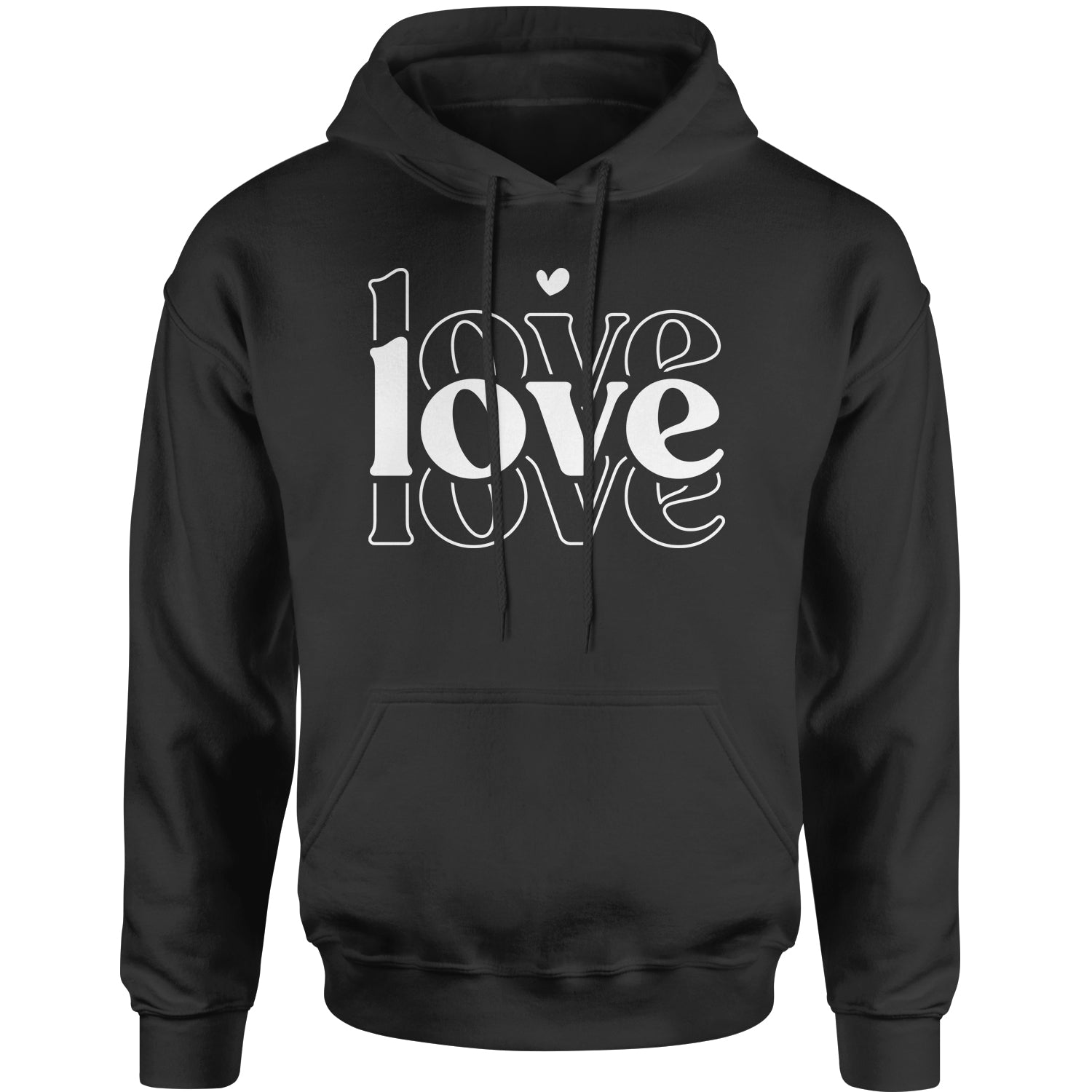 Love Love Love Adult Hoodie Sweatshirt