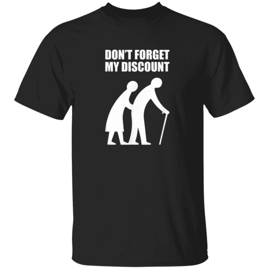 Senior Citizen Discount Elderly Old People Funny TShirt Gift