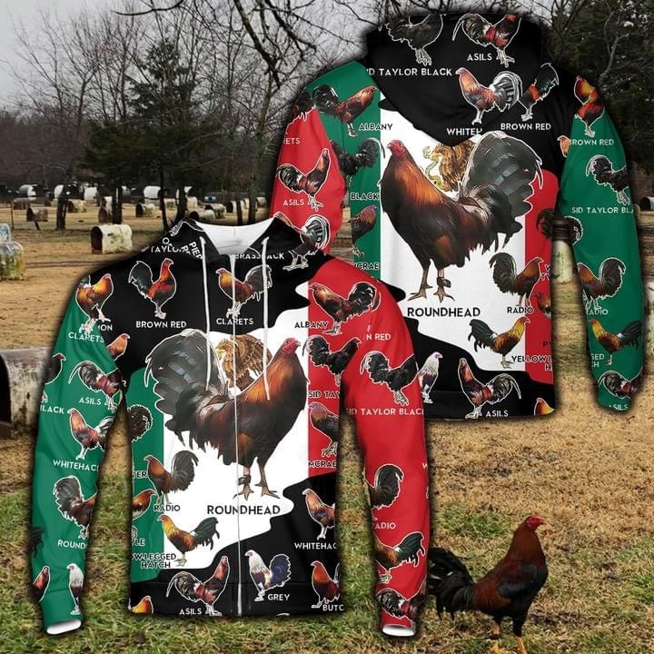 All types of roosters for lovers mexican 3d printed hoodie 3d Hoodie Sweater Tshirt