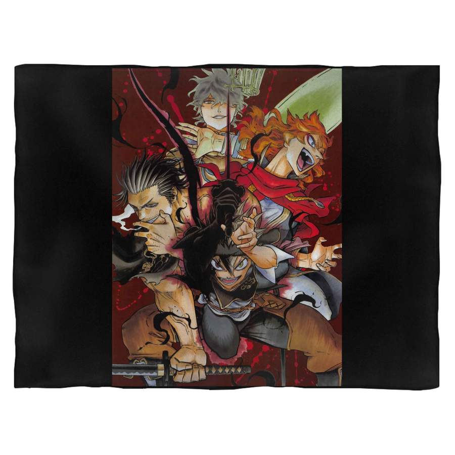 Black Clover Squad Asta Blanket