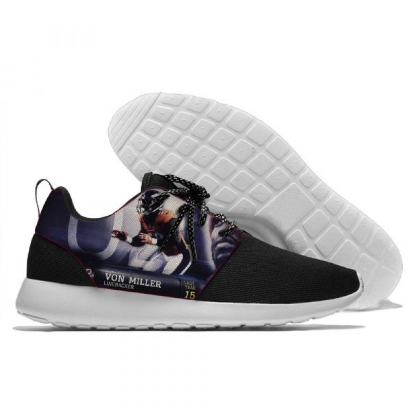 Von Miller 58 – Mens And Womens Denver Broncos Lightweight Sneakers