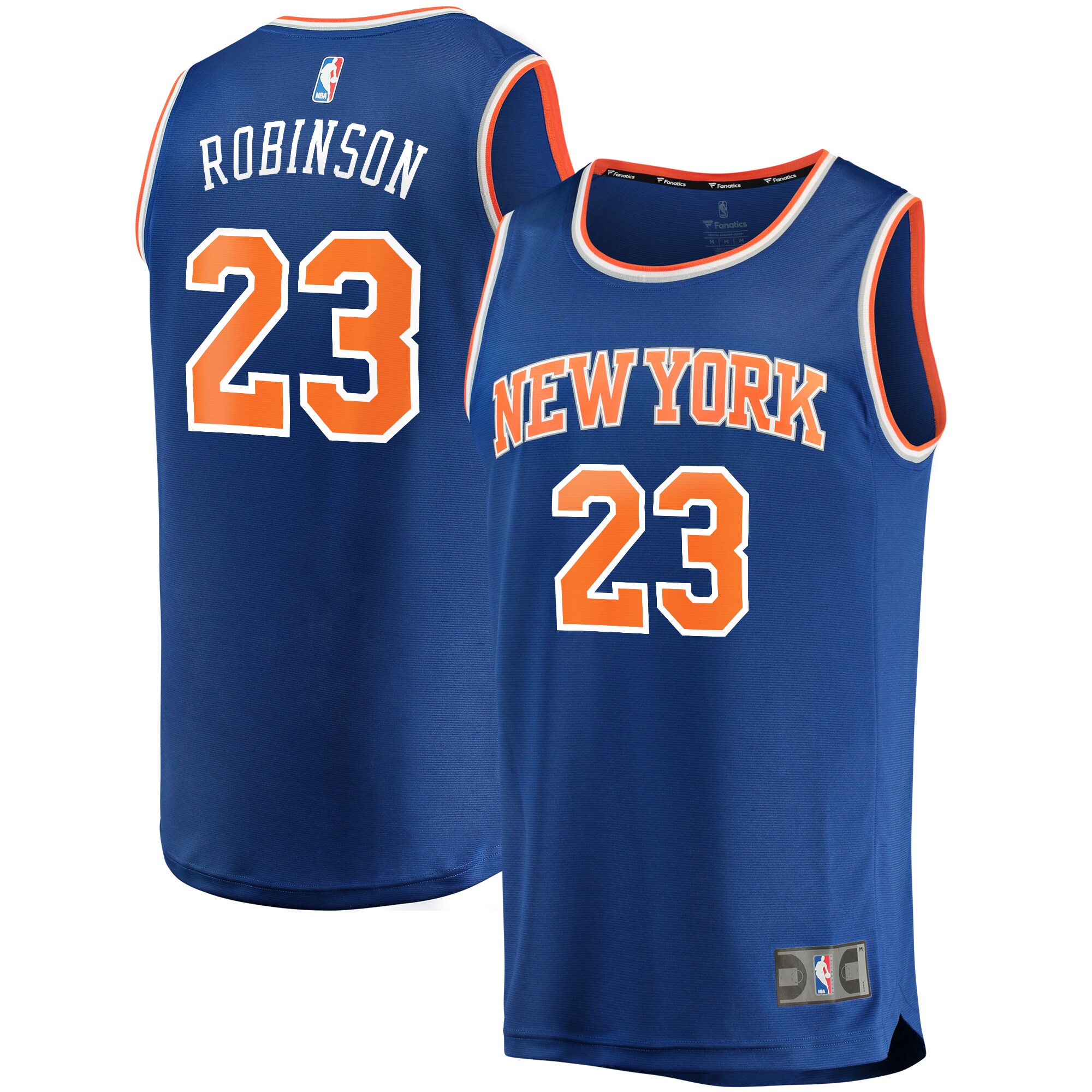 Mitchell Robinson New York Knicks Branded Fast Break Replica Player Jersey – Icon Edition – Royal