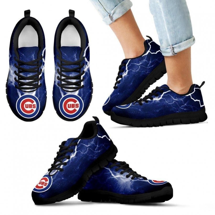 Chicago Cubs Thunder Power Sneakers #148